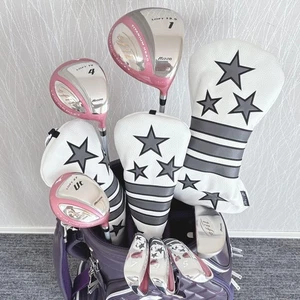 Ladies Mizuno efil Club Set 1W 4W HY 7i 9i Sw PT 7pc Women Golf Graphite - Picture 1 of 8