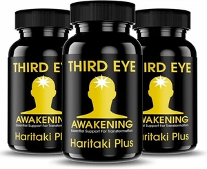 Third Eye Awakening - Organic Haritaki Capsules- Kailash Herbals-100...  - Picture 1 of 9