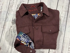 New Men’s Robert Graham Jacket Sz S Suede - Picture 1 of 8