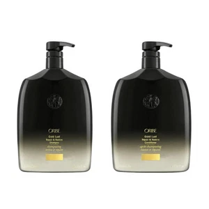 Oribe Gold Lust Repair & Restore Shampoo & Conditioner Liter Duo, Pumps - Picture 1 of 1
