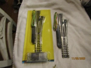 Model Power HO RC Track Turnout Switches Right Hand Set 2 Nickel Silver Code 100 - Picture 1 of 3