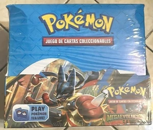 Pokemon TCG: Mega Evolution Spanish Booster Box Enhanced Factory Sealed - Picture 1 of 3
