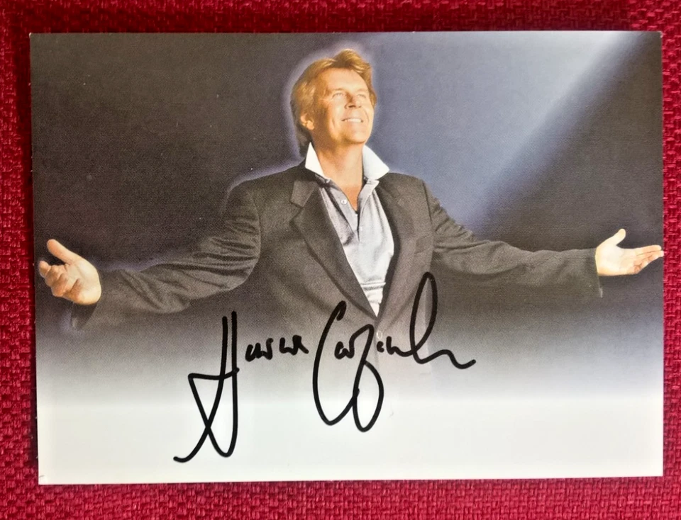 Original-Autogramm von Howard Carpendale, Farbbild-Karte, Postkartengröße - Bild 1 von 1