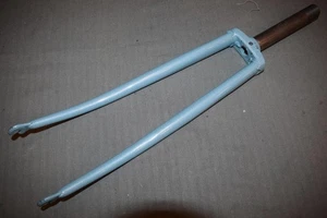 Vintage 1'' inch road rigid fork 700C threaded Gipiemme drop outs vintage NOS - Picture 1 of 12