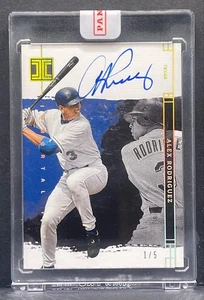 2024 Panini Impeccable - Alex Rodriguez Immortal Ink Autograph #II-AR AUTO #/5 - Picture 1 of 2