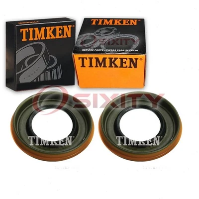 2 pc Timken Torque Converter Seals for 1989-1991 Chevrolet R2500 Suburban wc - Image 1 of 4
