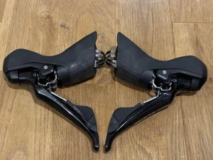 SHIMANO 105 STI Levers ST-R7020 2x11s Left and Right Set USED - Picture 1 of 4