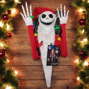 Decorazione animata Jack Skellington 6 piedi che canta Babbo Natale incubo prima di Natale - Foto 1 di 6
