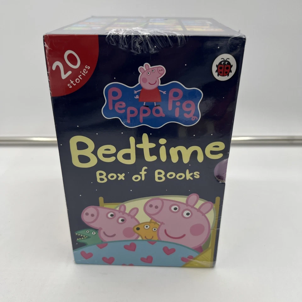 Peppa Pig Bedtime Box of Books 20 Stories Ladybird Collection Box Set Peppa Goe