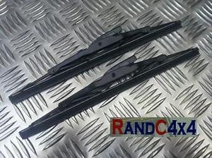 PRC1330 x2 Land Rover Series 2 2a 3 sprung type wiper blades set pair (2) - Picture 1 of 1