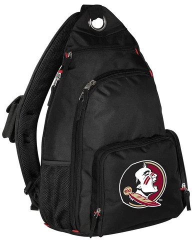 Florida State Backpack FSU COMFORTABLE CROSSBODY STYLE - LOADED with POCKETS! Cover
