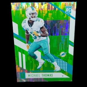 MICHAEL THOMAS 2017 Panini Unparalleled RC Rookie Wind Chimes #12 BENGALS - Picture 1 of 4