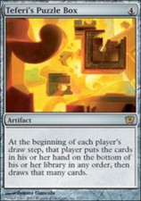 1x Teferi's Puzzle Box NM, English MTG 9th Edition