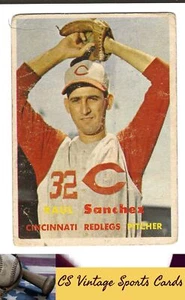 1957 Topps #393 Raul Sanchez - Picture 1 of 2