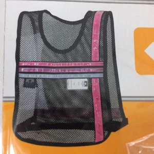 Nathan Breast Cancer Awareness Tri-Color Reflective Safety Vest One Size Walking - Picture 1 of 7