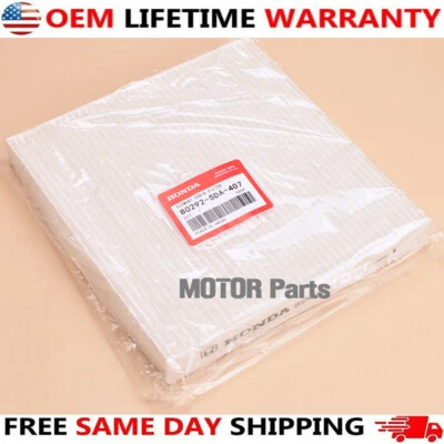 Genuine OEM Carbon Cabin Air Filter For ACURA MICRON ACCORD CIVIC 80292-SDA-407 - Image 1 of 4
