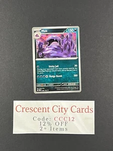Muk 089/165 English 151 Regular TCG Pokémon Card - Picture 1 of 1