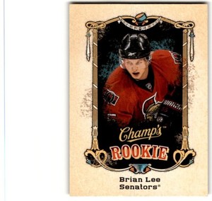 2008-09 Upper Deck Champ's Brian Lee Rookie #129 Ottawa Senators