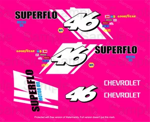 UNIVERSAL Decals FOR HOT WHEELS '83 Chevy Silverado #46_SUPER_FL0_ 032 - Picture 1 of 3