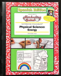 4th - Up -NOTEBOOKING CENTRAL FOLDABLES - PHYSICAL SCIENCE (1 book) (SPANISH ED) - Picture 1 of 8