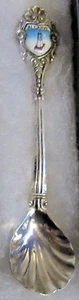 #469) SILVER PLATED TEA SPOON ALGARVE SOUTHERN COAST REGION OF PORTUGAL EUROPE - Picture 1 of 2