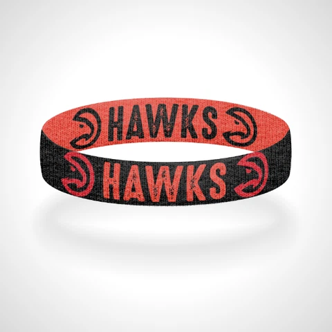 Reversible Atlanta Hawks Bracelet Wristband #TrueToAtlanta Cover
