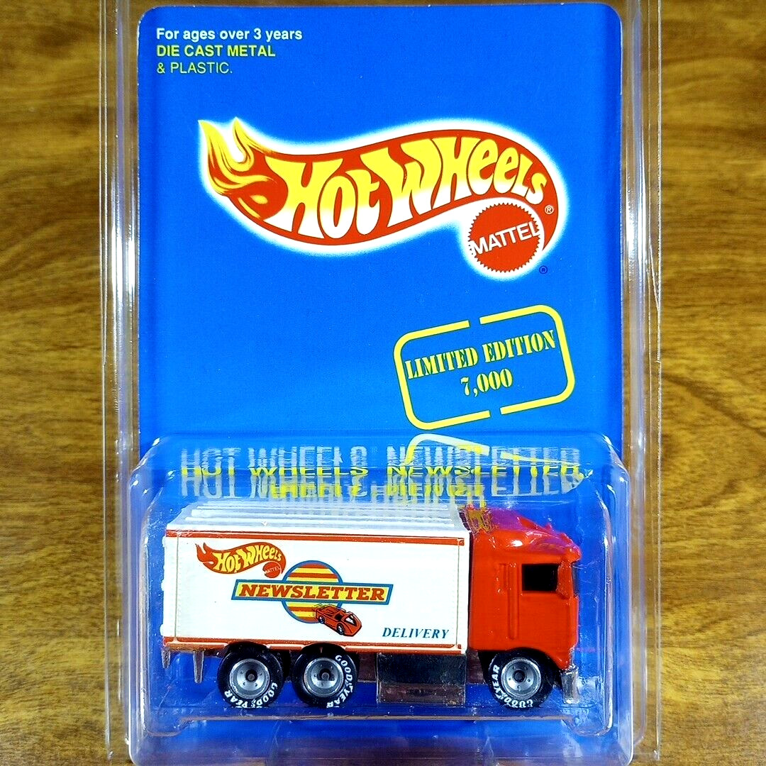 Hot Wheels Newsletter Hiway Hauler 1 of 7000 Red Real Rider
