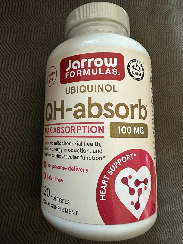 Jarrow Formulas Ubiquinol COQ10 Softgels - 120 Count - Exp 6/2026 - Image 1 of 2