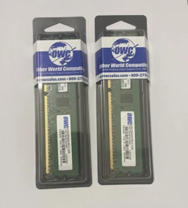 OWC Memory DDR3 ECC for Mac 2 Pack, 4 GB, (2x2GB) PC8500 ECC 1066MHZ DIMM - Picture 1 of 3