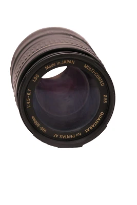 Quantaray 100-300mm 1:4.5-6.7 Autofocus Zoom for Pentax AF Lens W/Bag - Image 1 of 4