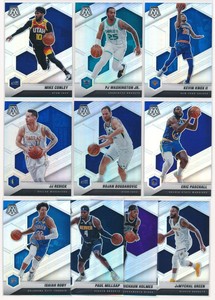 (10 Card) 2020-21 Panini Mosaic Silver Prizm LOT Bogdanovic Conley Redick +++