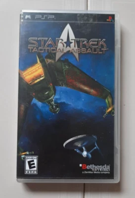 Sony PSP Star Trek - Tactical Assault 2006 Used Game With Manual Tested - Image 1 of 4