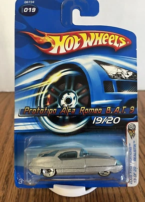 2005 PROTOTIPO ALFA ROMEO B.A.T. 9 HOT WHEELS ЛИТАЯ АВТОМОБИЛЬНАЯ ИГРУШКА - Изображение 1 из 4