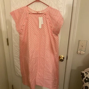 Materity Krankenhauskleid Peauty Rosa Polka Dots Neu mit Etikett Größe S/M - Bild 1 von 7