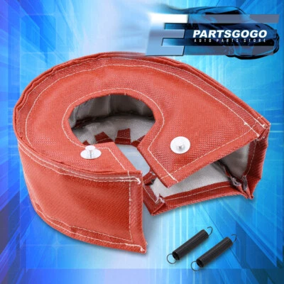 For BMW T4 GT30 GT32 GT35 GT37 GT40 GT42 GT47 GT55 Turbo Charger Heat Shield Red — 第 1/3 张图片