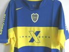 BNWT BOCA JUNIORS OFFICIAL 2005 NIKE SIZE LARGE CENTENARY YEAR FOOTBALL SHIRT...