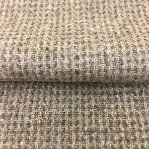 836. Pequeño cheque Tweed Fabric 100% Tejido de lana. Precio por 1/2 metro - Imagen 1 de 2