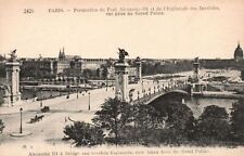 Vintage Postcard 1910's Vue Prise du Grand Palais Great Palace Paris France