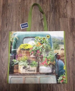 NUEVO Bolso de Mano Grande de Compras Marshalls - Productos Frescos de Granja - Reutilizable Ecológico - Imagen 1 de 3