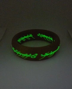 Lord Of The Rings Inspired One Ring with Glow in dark letters - Picture 1 of 6