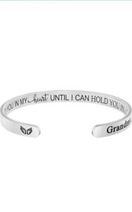 GRANDMA Memorial Bracelet Grandma Loss Gift In Memory Jewelry In Sympathy Gift