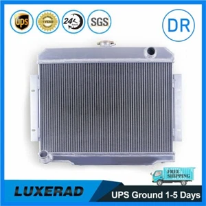 583 3 Rows Core Radiator For 1972-1986 Jeep CJ CJ5 CJ7 Scrambler 258 304 360 - Picture 1 of 9