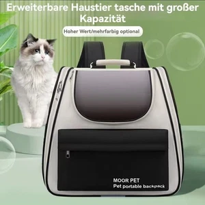 Katzentrage-Rucksack, 30%Arbeitseinsparsystem-Haustier-Rucksack für Katzen und - Bild 1 von 6