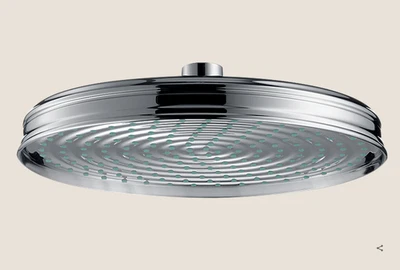 Hansgrohe Axor Montreu Duschkopf 240 1-strahlig 2,5 GPM Modell 28716001 chrom 9,5" - Bild 1 von 4