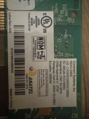 Conexant RD01-D850 (RD01D850) 56 Mbps PCI Modem - Image 1 of 2