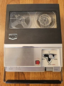 Vintage Craig Model 212 Portable Reel To Reel Tape Recorder w/ Tapes *READ* - Picture 1 of 5