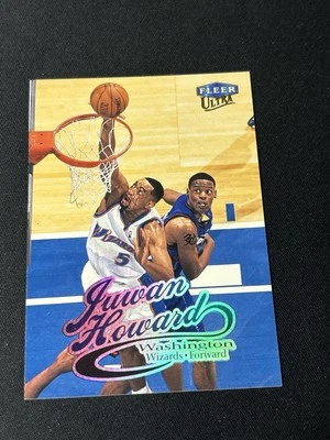 1998-99 Ultra #27 Juwan Howard Washington Wizards Basketball Card - Image 1 of 2