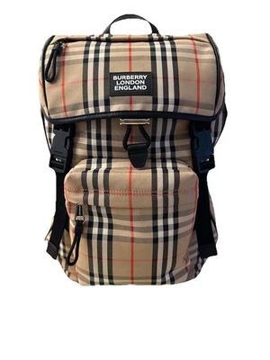 Auténtica mochila BURBERRY Rocky Vintage a cuadros - Unisex 8017736 Foto 1 de 4
