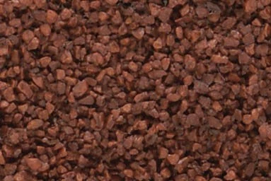 Minério de ferro grosso lastro paisagem ferrovia modelo Woodland Scenics - Imagem 1 de 3