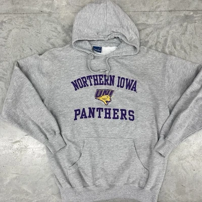Sudadera con Capucha Vintage Northern Iowa Panthers Para Hombre L Gris Equipo Suéter Y2K Foto 1 de 4